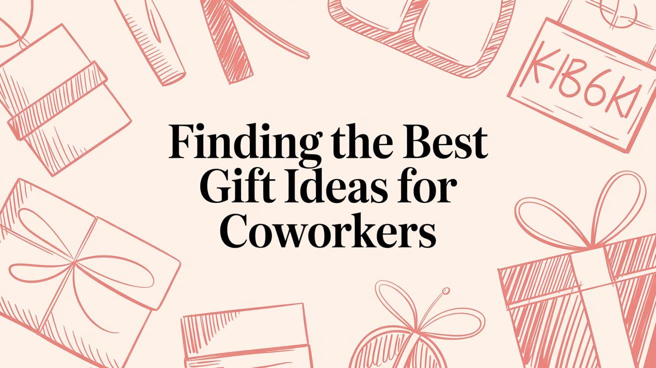 Finding the Best Gift Ideas for Coworkers