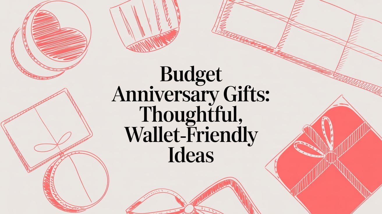budget anniversary gifts: Thoughtful, wallet-friendly ideas
