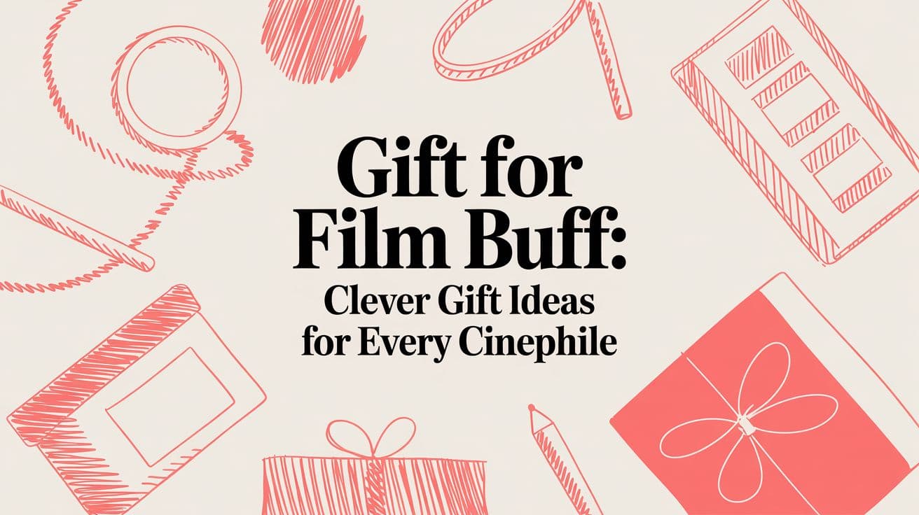 Gift for film buff: Clever Gift Ideas for Every Cinephile