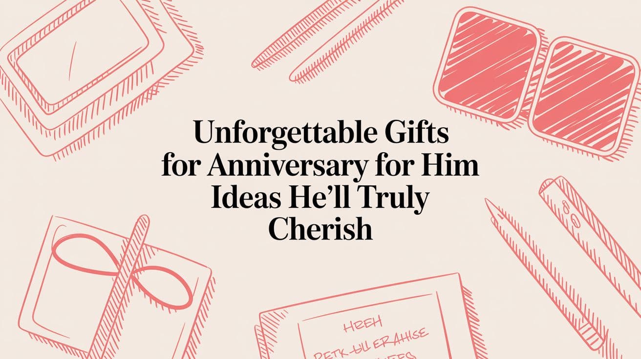Unforgettable Gifts for Anniversary for Him Ideas He'll Truly Cherish