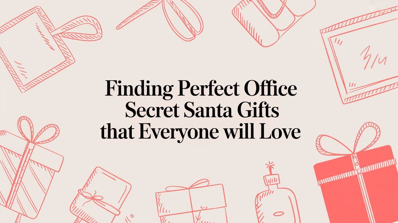 Finding Perfect Office Secret Santa Gifts That Everyone Will Love