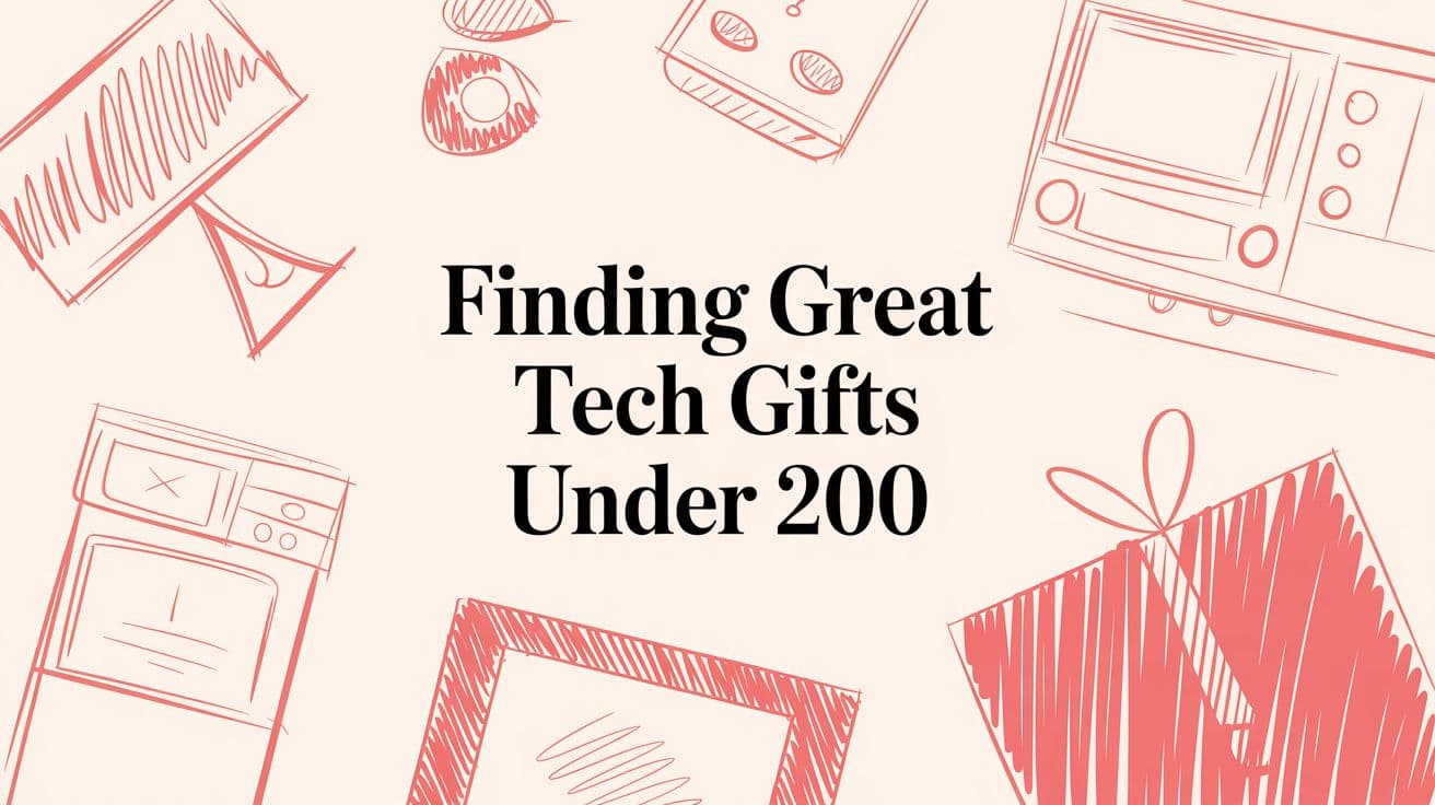 Finding Great Tech Gifts Under 200
