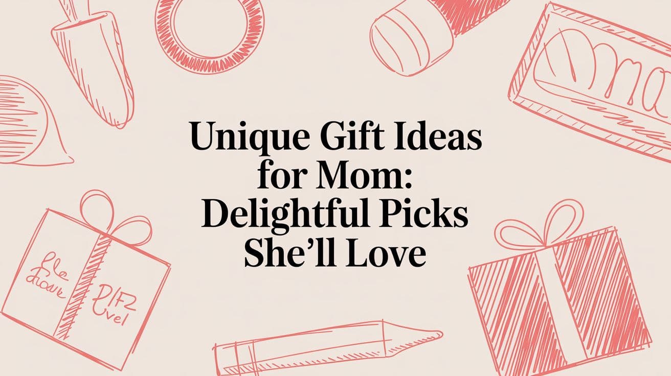 unique gift ideas for mom: delightful picks she'll love