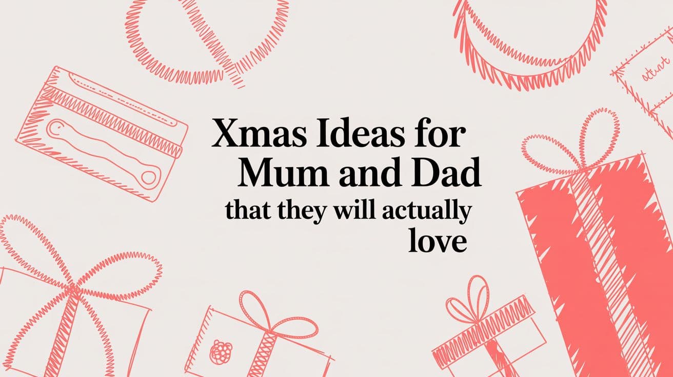 Xmas Ideas for Mum and Dad That They Will Actually Love